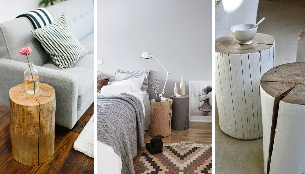 tendance : le rondin de bois dans la déco | Une hirondelle dans les tiroirs