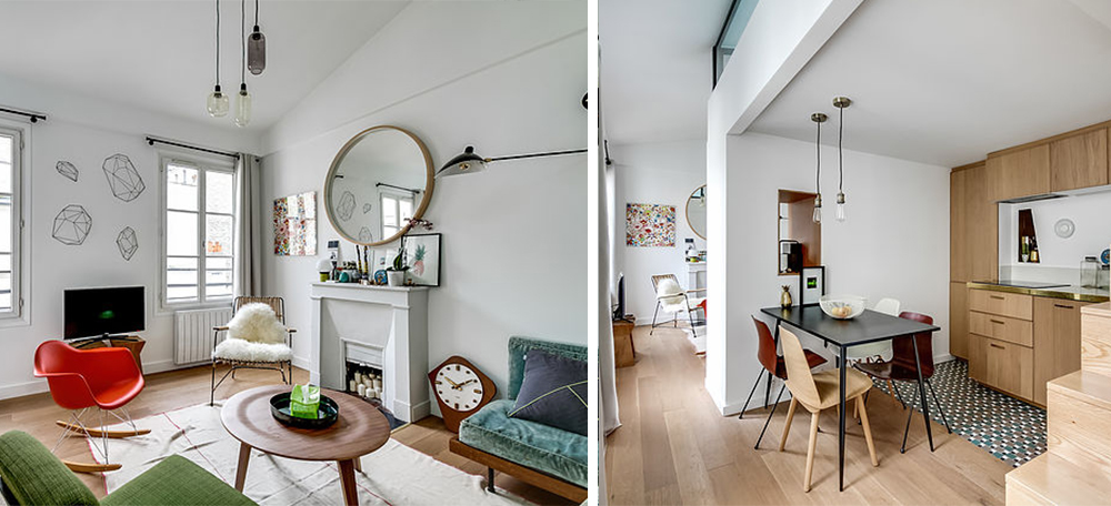 Un 33m2 entièrement repensé | Une hirondelle dans les tiroirs