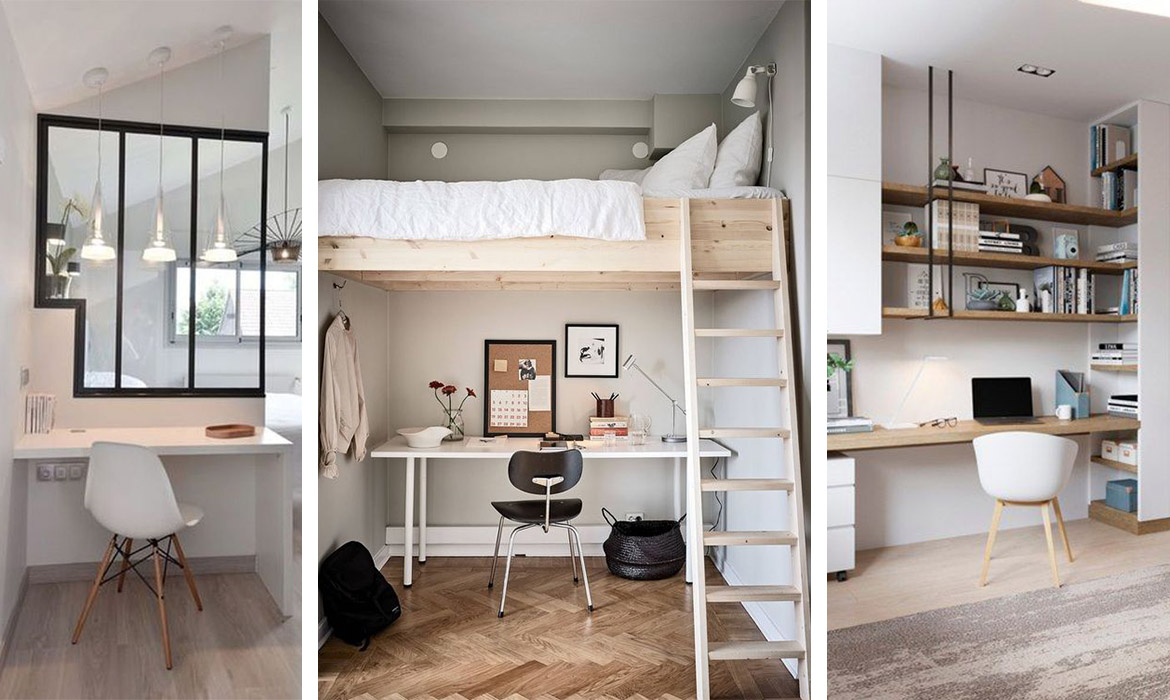 Comment aménager un bureau chambre d'amis ? | Une hirondelle dans les
